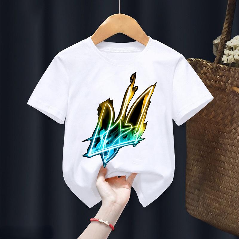 Women's T-shirt Lovely Ukrainian T-shirt Harajuku Adult T-shirt Unisex Top Short Sleeve T-shirt