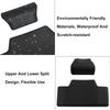 Motorcycle Top Box Backrest Motorcycle Back Cushion Passenger Backrest Back Pad For Universal 45L Rear Top Case Cushion