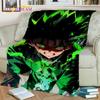 Cartoon HD HxH Anime Hunter×Hunter Blanket,Soft Throw Blanket for Home Bedroom Bed Sofa Picnic Travel Office Cover Blanket Kids