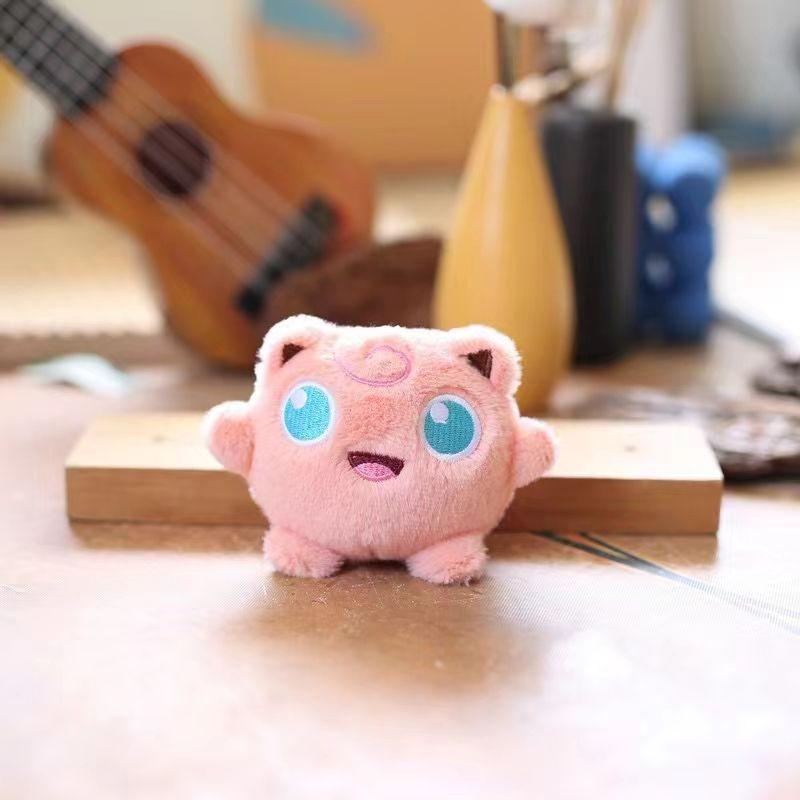 Snorlax Beast Plush Pendant Cartoon Cute Genghis Ghost Plush Keychain Backpack Decorative Pendant