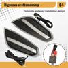 ABLZ-Автомобильный светодиодный ДХО Противотуманная фара 1 пара Для Volvo S60 2009 2010 2011 2012 2013 Дневной свет
