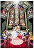Tenyo In 1000 Piece Stained Art Jigsaw Puzzle Disney Fantasy Celebration Service Card Included [Made Japan] (51.2x73.7cm) DS-1000-763