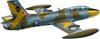 Масштабная пластиковая модель самолета-тренажера Aermacchi LF Model LFMPE7281 1/72 MB-326 двухместный (Зарубежная модель) (Самолет)
