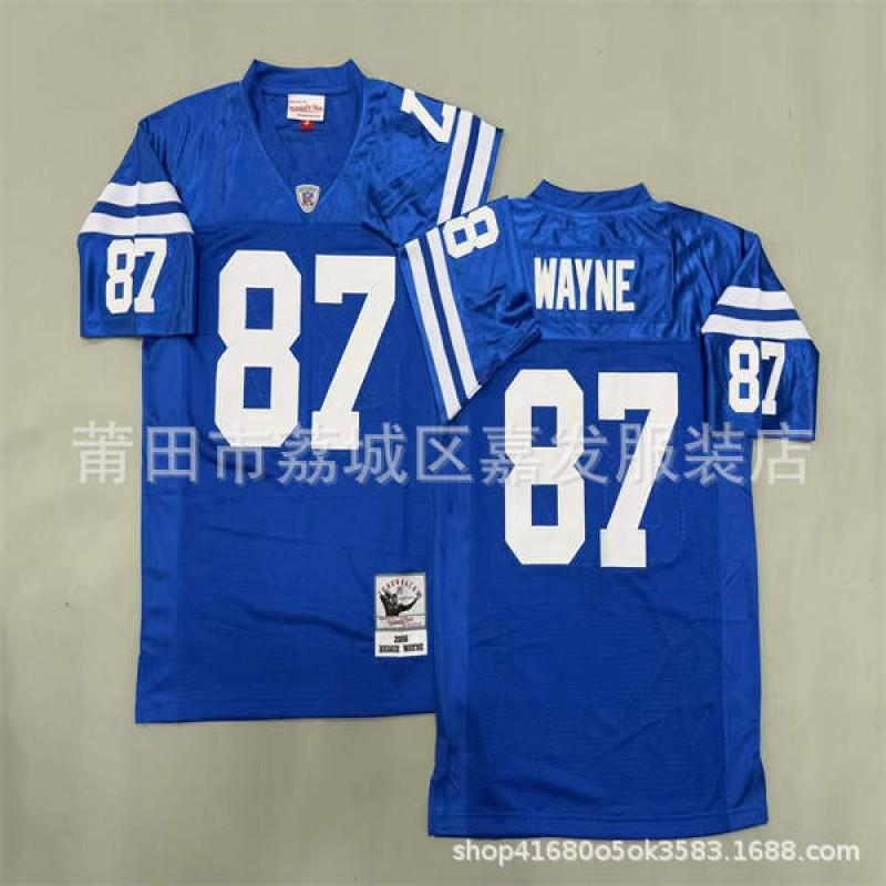 Retro NFL Indianapolis Colts Atlanta Falcons Football Jersey Cotton Unisex Sport Shirt Men Women Outdoor Game Wear