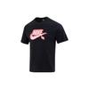 Nike T Shirts Men's Black Crew Neck Moderate Straight Fit FD1297-010