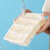 4 Grid Long Strip Ice-tray Ice Cube Tray Long Ice Stick Tray Silicone with Lid Rectangular Easy Release Ice Mold Bar Tools