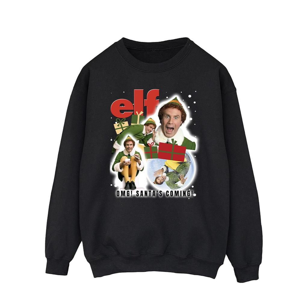 Elf Mens Buddy Collage Sweatshirt