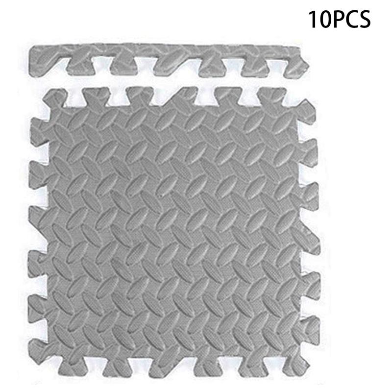 10 шт. противоскользящий коврик из вспененного этиленвинилацетата, домашний коврик, пазл для занятий в спортзале, детский игровой коврик из вспененного каучука для дома и спортзала