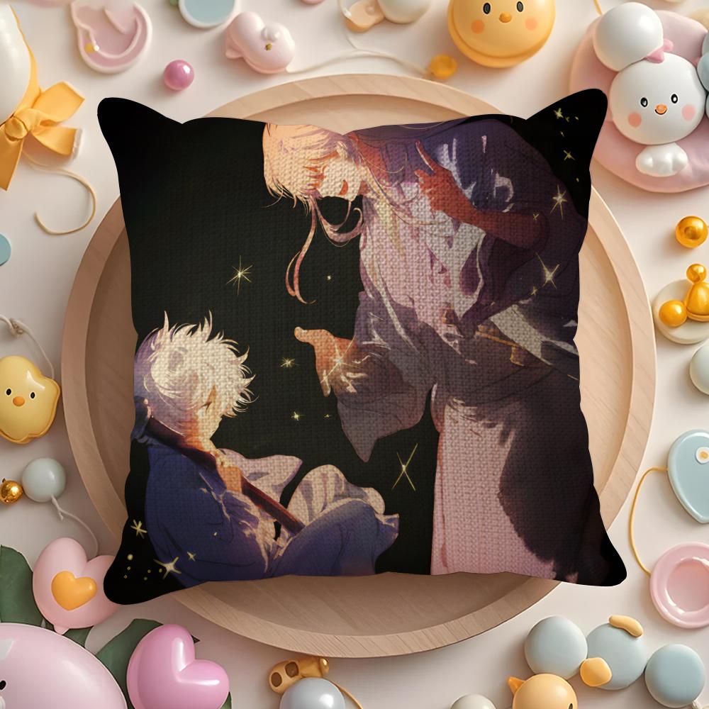 Научно-фантастические комиксы Gintama-Аниме Наволочка с принтом для гостиной, дивана, наволочка для подушки и декор для спальни