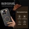 For Xiaomi 15 Phone Case Carbon Fiber Textured Electroplated TPU Back Cover