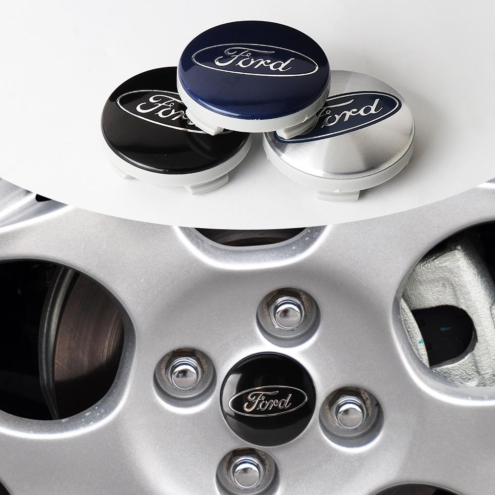 54MM Car Wheel Center Hub Metal Emblem Cap Cover Accessory For Ford Focus Mk2 MK3 MK7 MK4 Fiesta Ranger Mustang Mondeo Explorer
