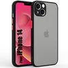 Protective Case - PROSHOP - for iPhone 14 - Black - Semi-rigid - Shockproof Edges