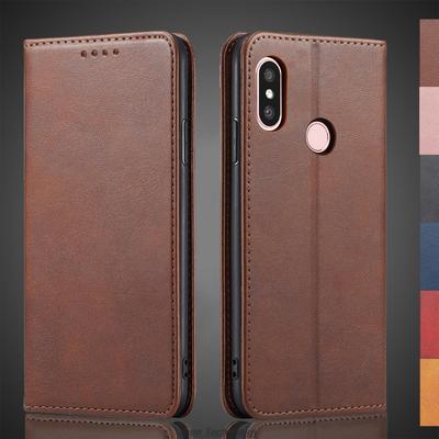 Магнитный притяжение кожаный чехол для Xiaomi Mi A2 lite / Xiaomi A2 lite кобура флип чехол кошелек телефон сумки Fundas Coque