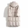 New Winter Down Cotton-padded Clothes Hooded Fluffy Thickened Medium and Long Cotton-padded Jackets, High-end and Thin Jackets for Women