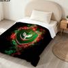 Amedspor Print Flannel Blanket, High quality Comfortable for All Seasons, Home Decor, Warmth and Comfort, Perfect for Christmas Gifts