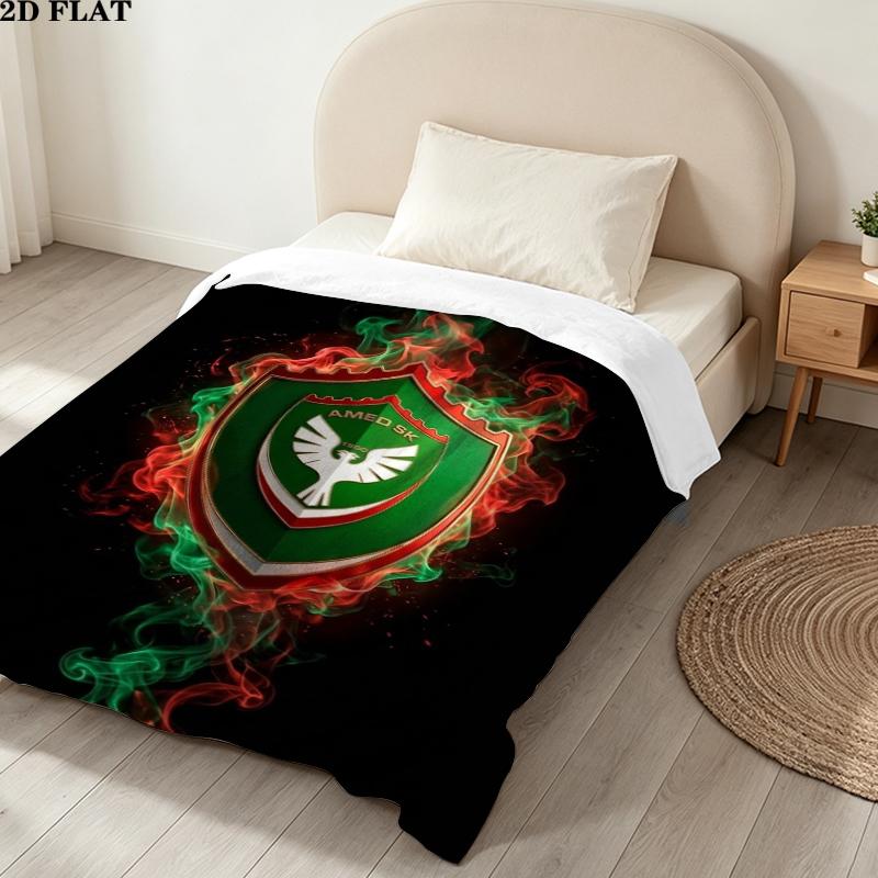 Amedspor Print Flannel Blanket, High quality Comfortable for All Seasons, Home Decor, Warmth and Comfort, Perfect for Christmas Gifts