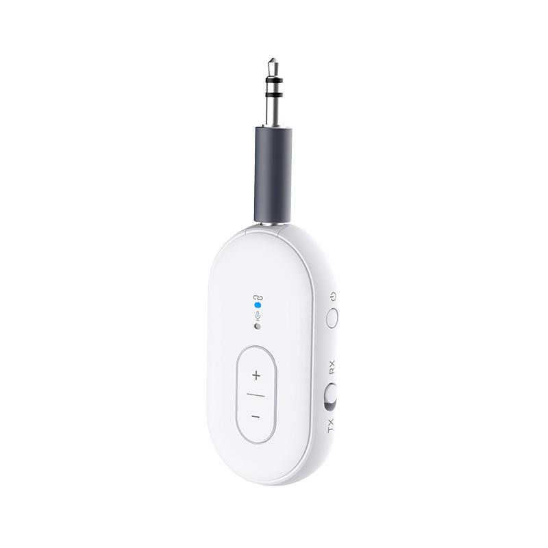 2 в 1 Bluetooth 5.4 передатчик приемник стерео 3.5 мм AUX самолет аудио беспроводной адаптер микрофон для ТВ наушники автомобиль самолет