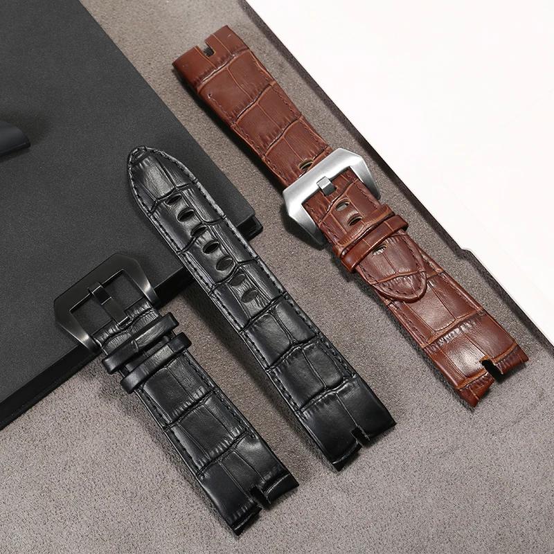 Genuine Leather Watchband 26mm For Roger Dubuis For EXCALIBUR Series Watch Band Strap 42mm Dial RDDBEX0405 Men's Accessories