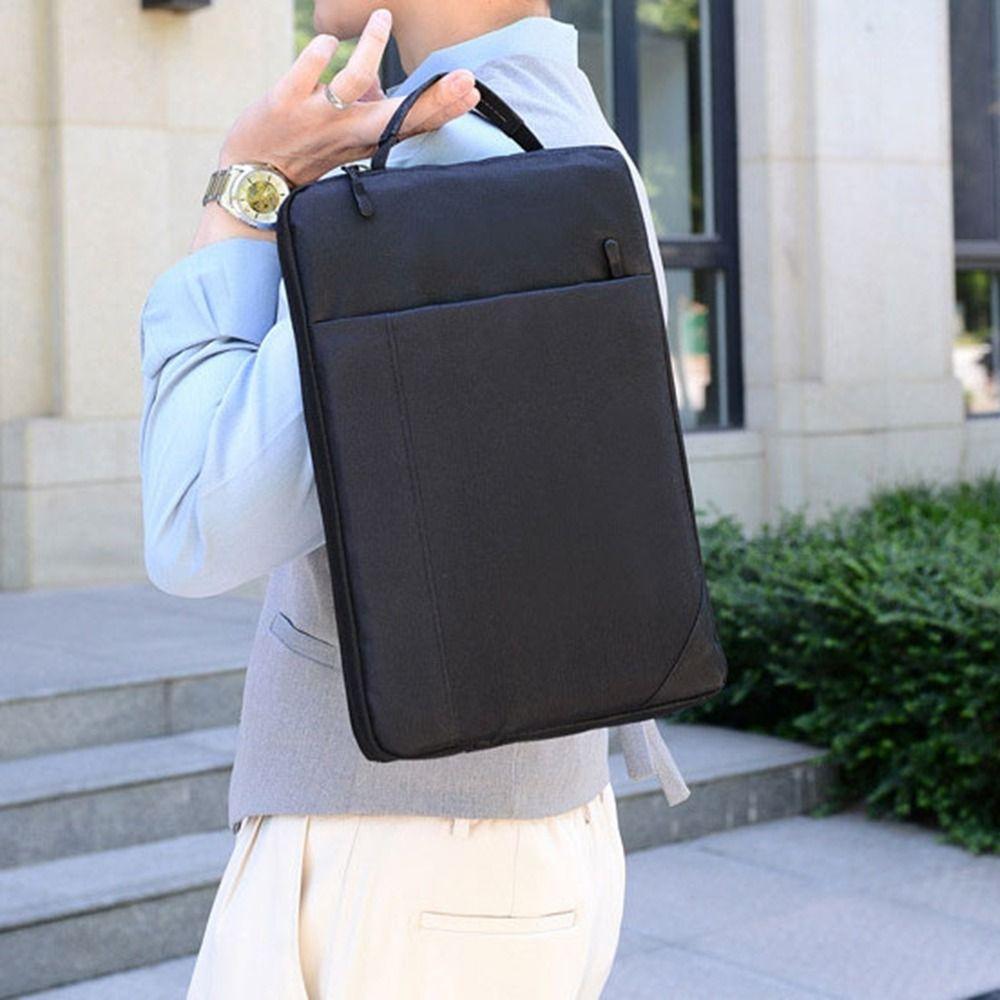 Wateproof Tablet Sleeve Bag Oxford Cloth Laptop Briefcase Durable Hand Bag for Home