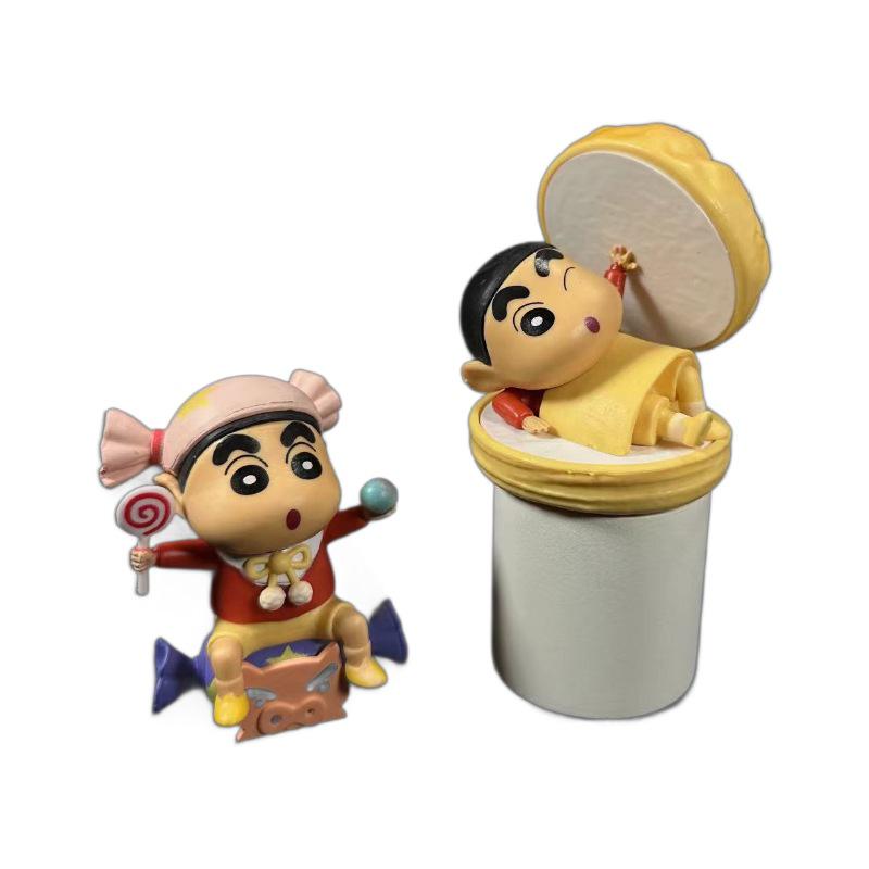 «Серия Crayon Shin-chan»: Мои украшения для машин «Мелоди», «Куро», «Собака с корицей» и «Пудинг»