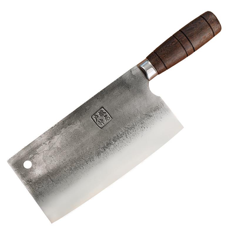 8 Inch Chopper Knife Artillery Steel Blade Wenge Handle Chef Cleaver Slicing Vegetable Kitchen Knife Bone Meat And Poultry Tools