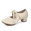 Женские туфли для латиноамериканских танцев на квадратном каблуке, туфли для бальных танцев для девочек, мягкая подошва, уличные женские джазовые кроссовки для характера