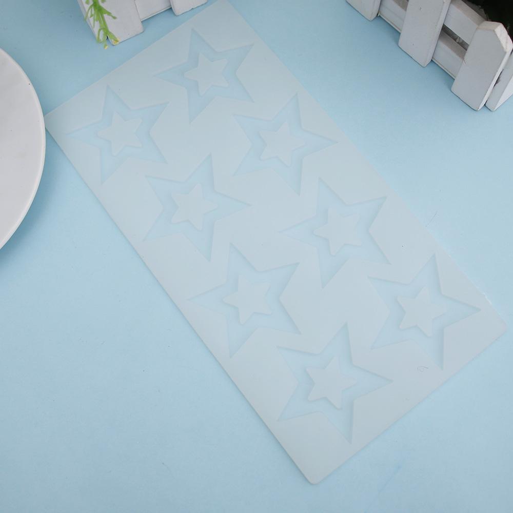 3D силиконовая форма для торта в форме звезды, инструменты для украшения торта, форма для шоколадной помадки, инструмент для выпечки