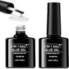 Colle Pour Ongle - Pièces 8Ml Faux Ongles En Longue Duré Extra Pinceau Gel Base Coat Le Renforçateur