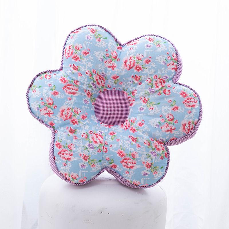 Корейская подушка с цветком сливы: Подушка для сна из 100% хлопка для офиса и спальни