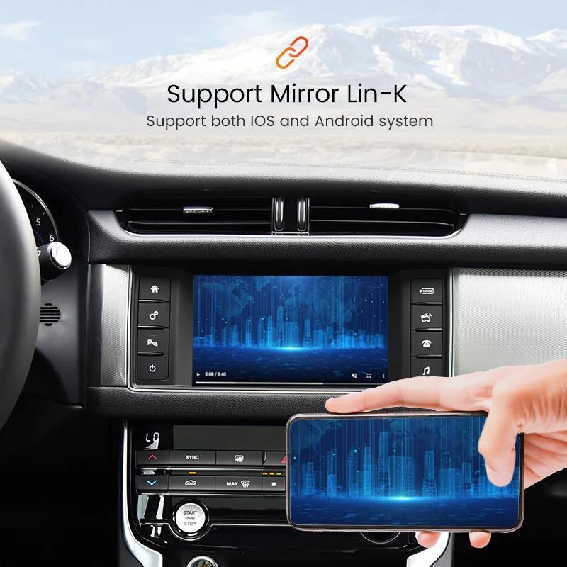 Для Land Rover Range Rover Evoque Discovery Jaguar XE XF Система Bosch Harman Беспроводной Carplay Android Auto Car Decoding Box WIFI