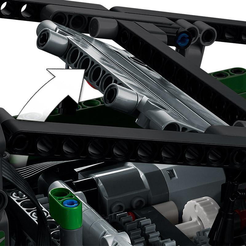 LEGO Технология Механический набор Бенц 4x4 Мерседес-Бенц Мерседес-Бенц Зетрос Грузовик для трейлраннинга Строительные блоки 42129