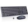 Russia Backlit 2.4G Wireless Keyboard and Mouse Combo Luminous Full Size Rechargeable Keyboard and Mouse Set for Computer Laptop