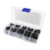 200PCS 6*6 Tact Push Button Switch TV Toys Home Use Button 6x6x4.3/5/6/7/8/9/10/12/14/16MM DIP Switch Tactile Push Button Kit