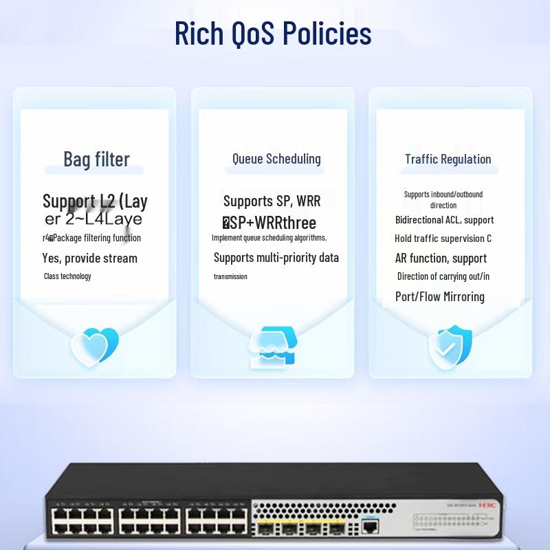 H3C S5120V3-28P-EI-H1 28-Port Gigabit Enterprise Managed Switch