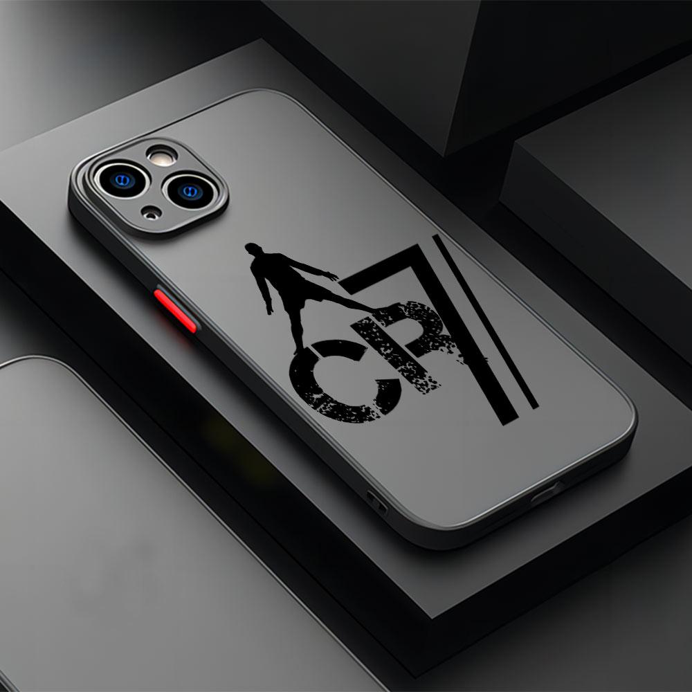 Известные футболисты C-CR7 Чехол для телефона для iPhone 17 16e 16 15 14 13 12 11 Mini Pro Air Max X XR XSMax Plus Матовый Прозрачный Чехол