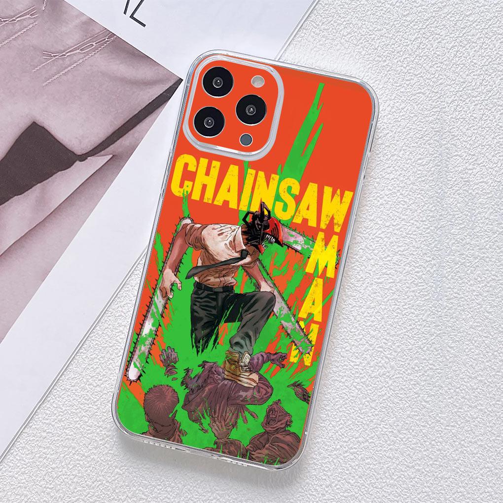 Чехол для телефона Chainsaw Man Gir Denji Makima для Motorola Moto G13 G14 G53 G54 G62 G72 G82 G84 E13 E20 G42 G32 G23 G22