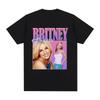2026 Summer Britney Spears Metal Rock Graphic Tshirt Men Women Fashion Hip Hop T Shirts Vintage Short Sleeve Tee Oversized Y2k