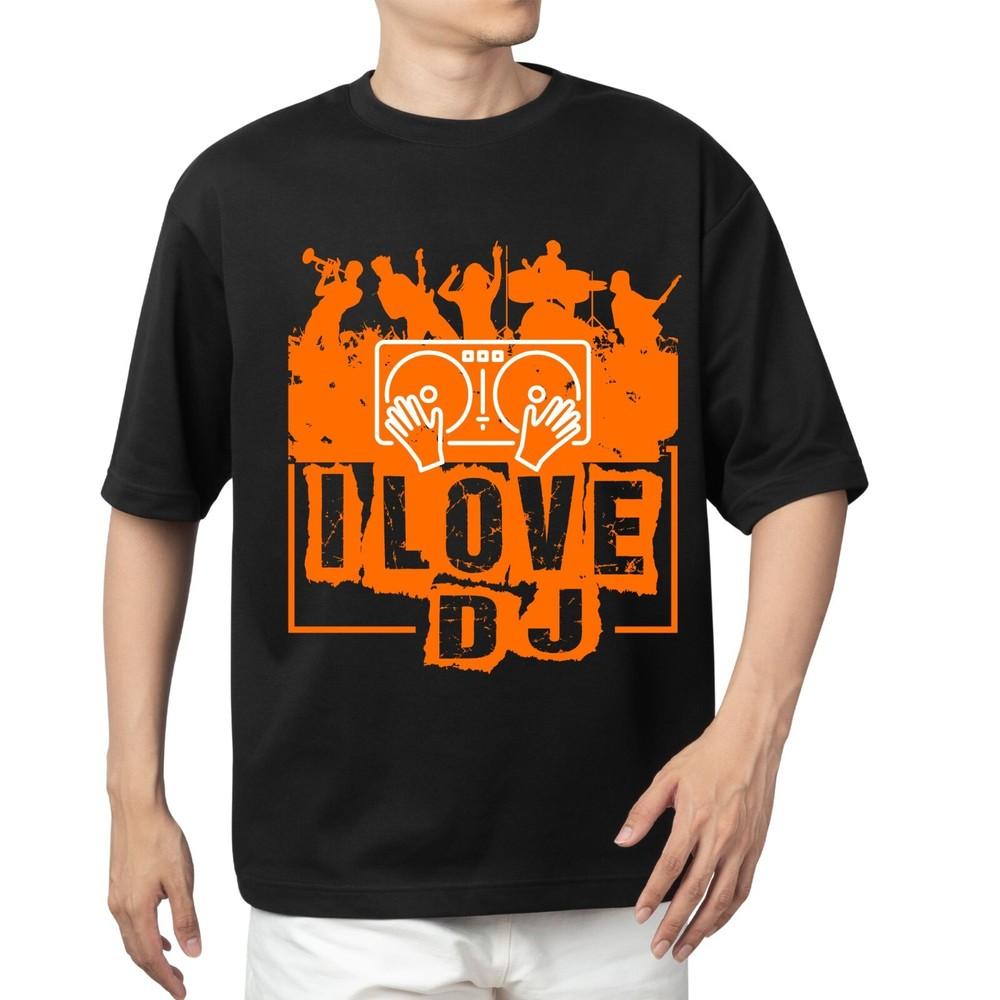 I Love Country Music T-shirt Men's Women's Tops Tees – Classic Western Tee for Country Music Fan
