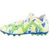 Future Ultimate Njr Round Toe Comfortable Mg (Rubber Short Studs) Durable Breathable Soccer Shoes Men Soccer Shoes White Yellow Green 107616-01