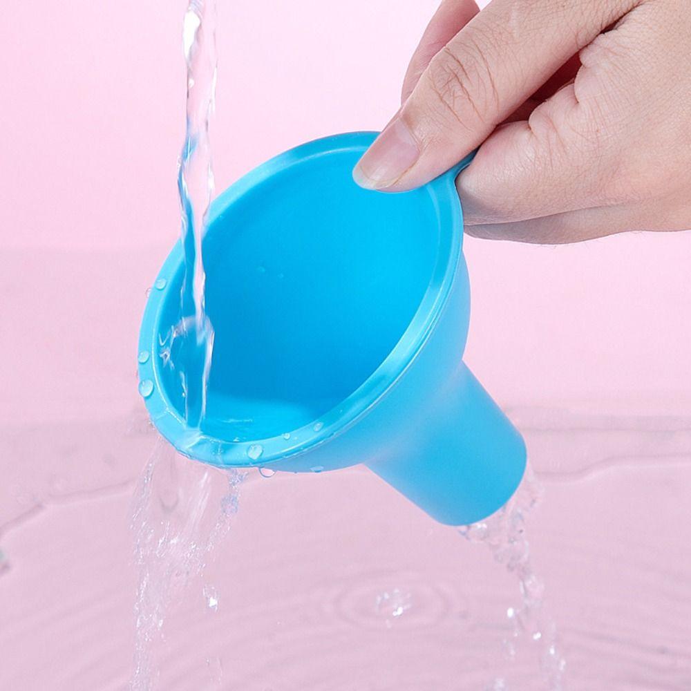 Funnel Jar Funnel Multifunctional Wide-mouth Funnel Tool Silicone Funnel Filling Funnel Jam Funnel