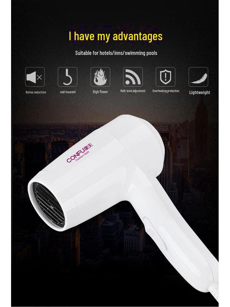 Настенный фен высокой мощности Kangfu для ванных комнат в гостиницах