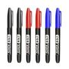 6 Pcs/Set 1.5mm Marker Pen Fine Point Waterproof Black Blue Red Ink School Office Art Stationery
