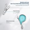 Stainless Steel Windproof Sock and Clothes Drying Rack with Multiple Clips for Multi-Functional Use.