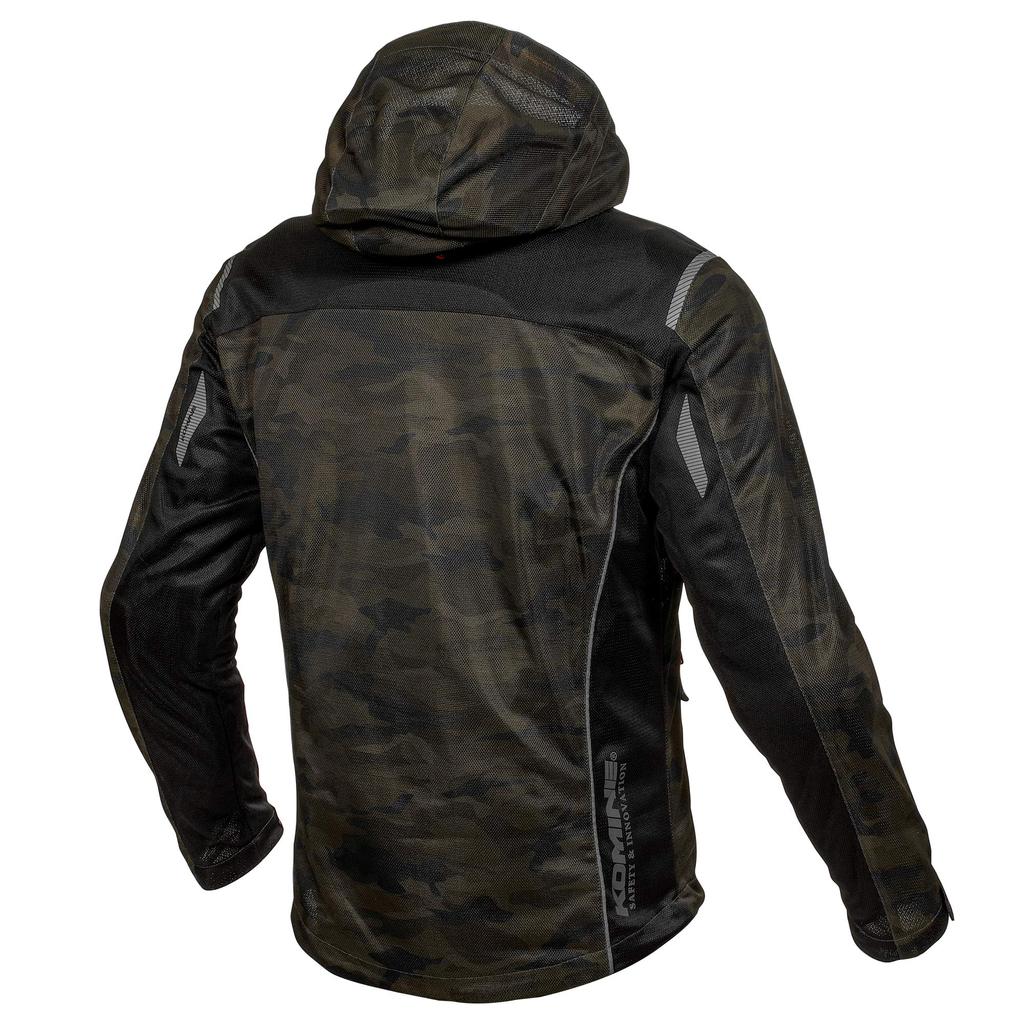 Motorcycle Protective Full Mesh Parka 1212 For CE Standard Level 2 Mesh Material Protector XL [KOMINE] JK-135 Spring/Summer 07-135 Men's