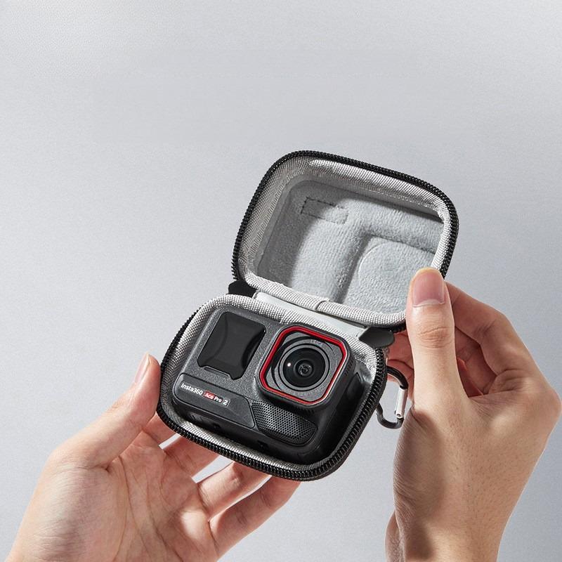 Для DJI Action6 5Pro 4 GoPro Корпус Мини-кейс Сумка Камера-большой палец Портативная сумка Дорожный кейс для переноски Для Insta360 Ace Pro 2