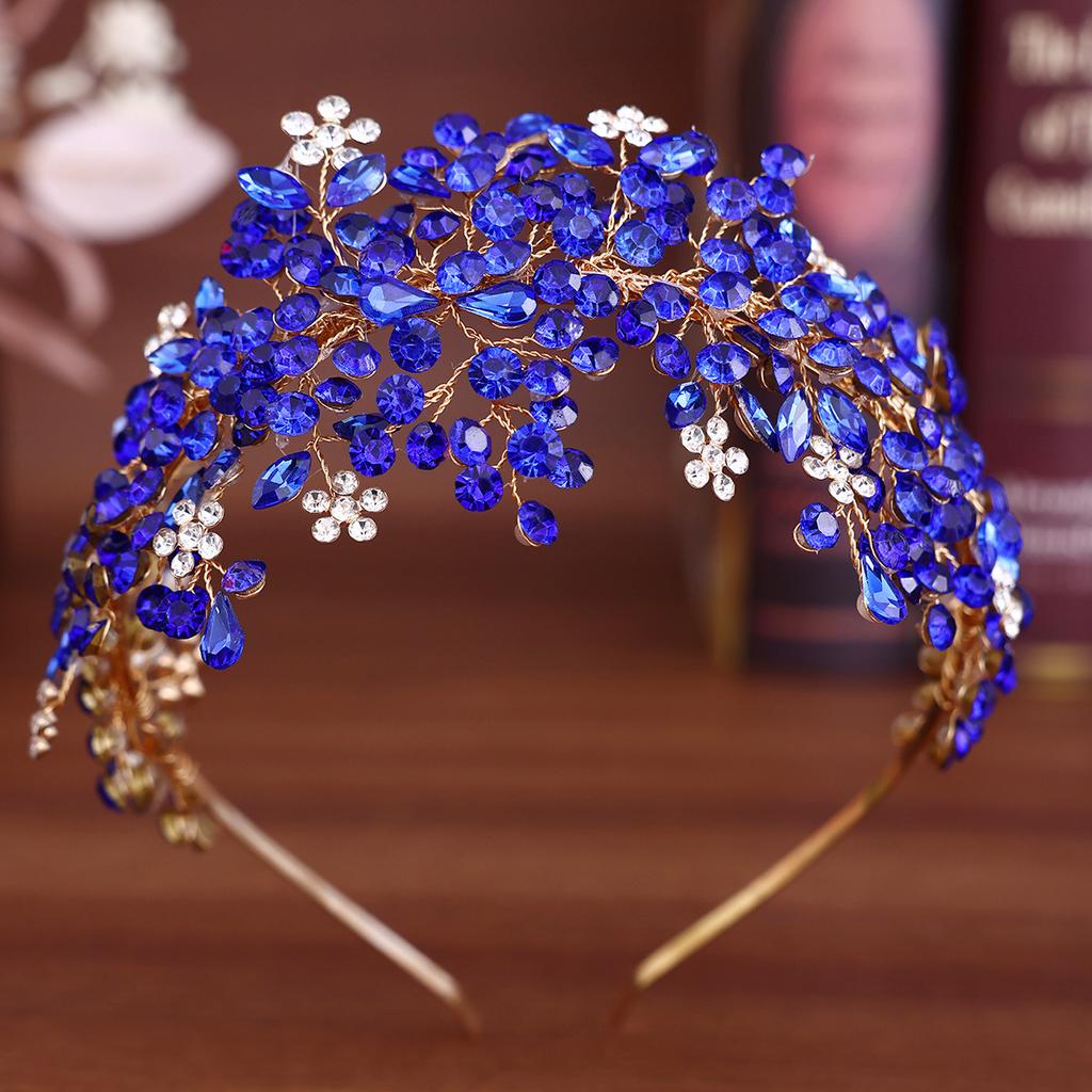 Свадебная повязка на голову, роскошная плетеная повязка на голову со стразами ручной работы, свадебное платье, свадебная повязка на голову, аксессуары для волос