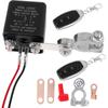 Battery Switch Relay 12V Remote Battery Kill Switch Car Batterys Disconnect Relay Anti-Theft Shut Off Switch Battery Isolator