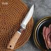 Нож для обвалки из нержавеющей стали с деревянной ручкой, кухонный нож, кухонные принадлежности, нож для очистки овощей, топор для мяса