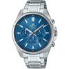 EDIFICE EFV-650DJ-2AJF [EDIFICE Standard Chronograph Mens Metal Band] Round Watch Silver