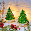 Colorful Bedside Lamp with ON/Off Switch Festival Lamp Fahion Christmas Tree Night Light